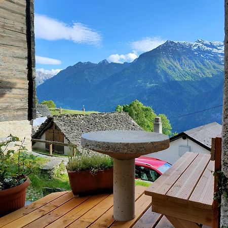 Appartamento Accogliente Di Montagna A Cavagnago Faido Exteriör bild
