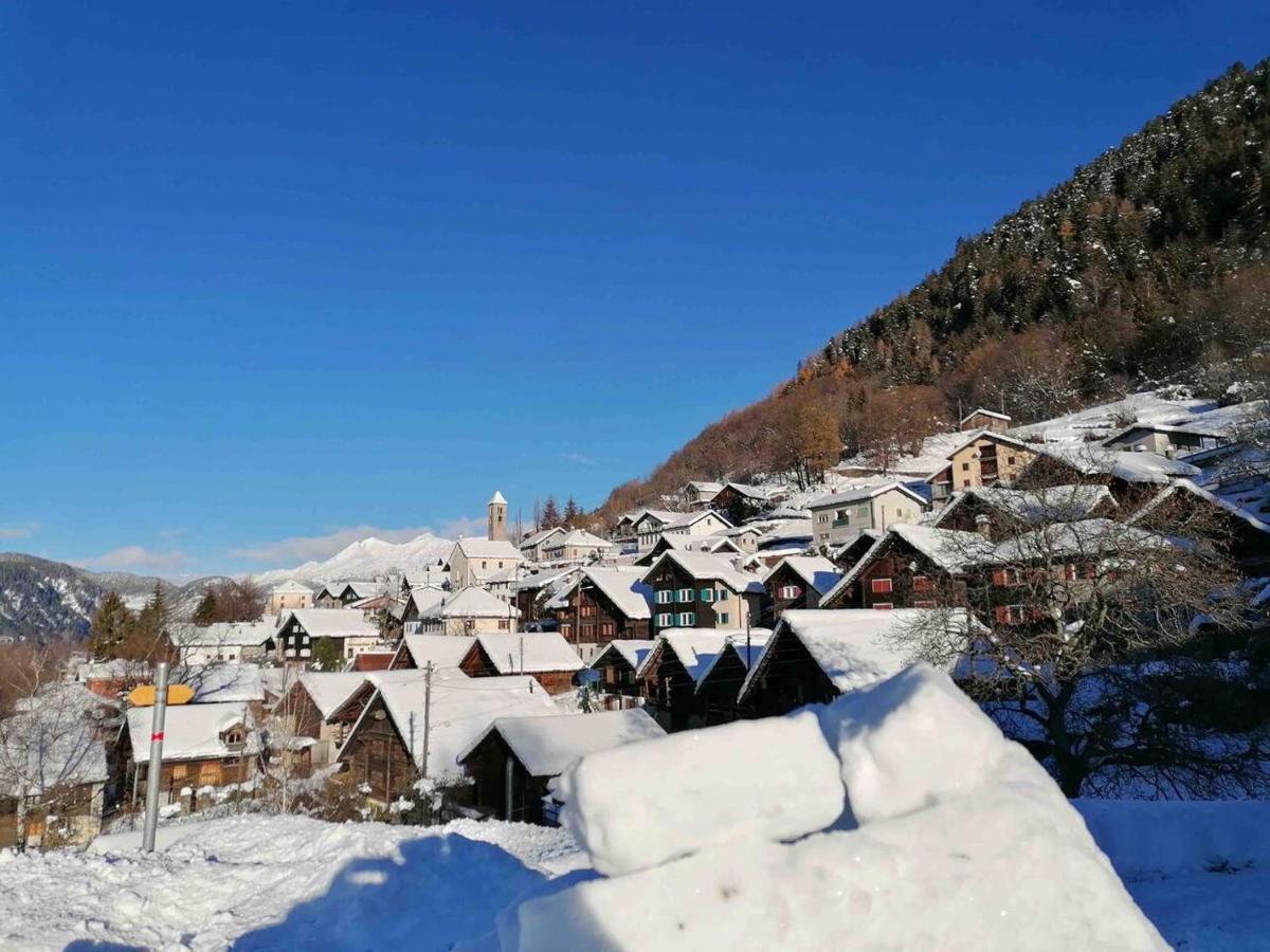 Appartamento Accogliente Di Montagna A Cavagnago Faido Exteriör bild