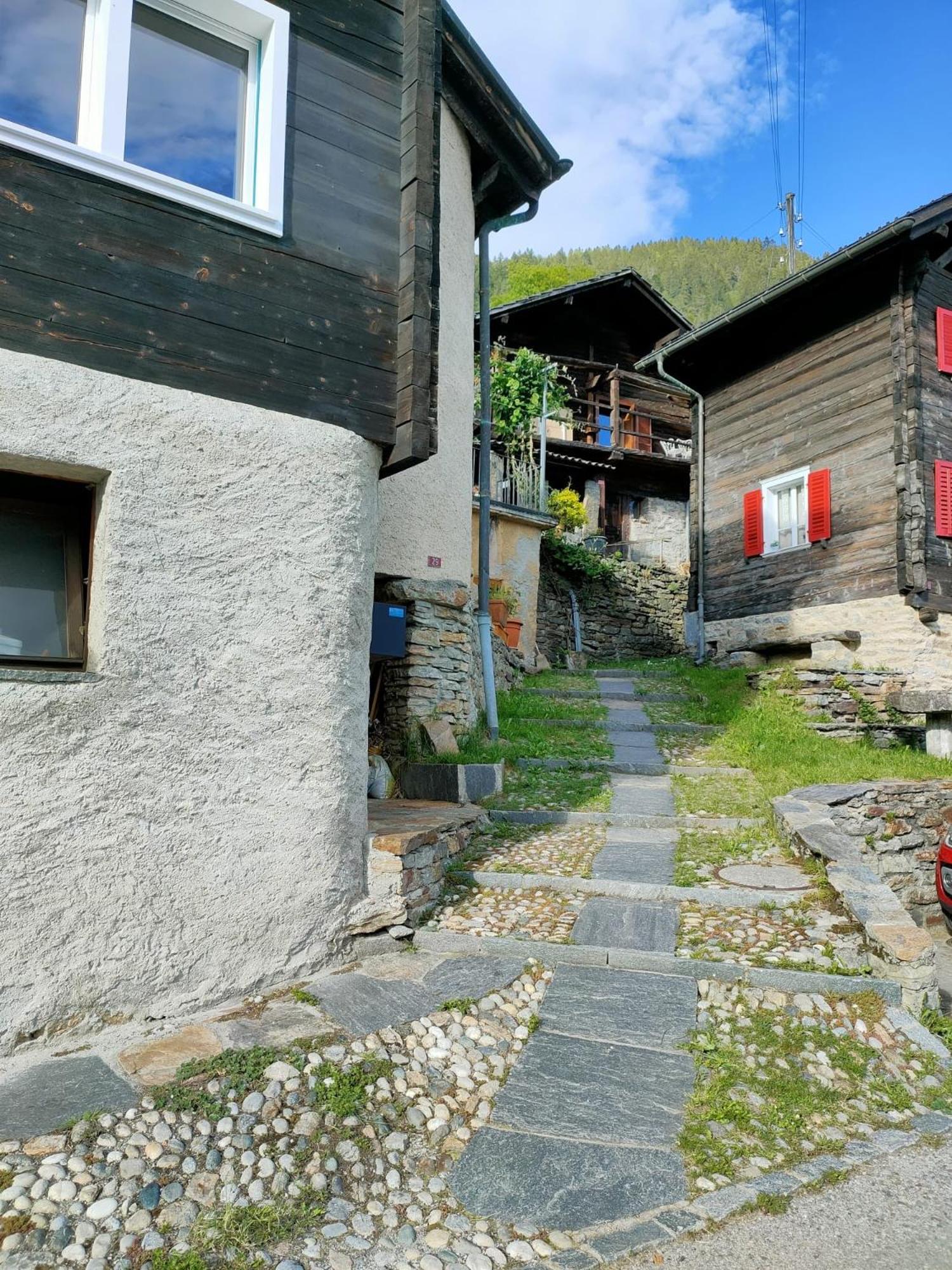 Appartamento Accogliente Di Montagna A Cavagnago Faido Exteriör bild
